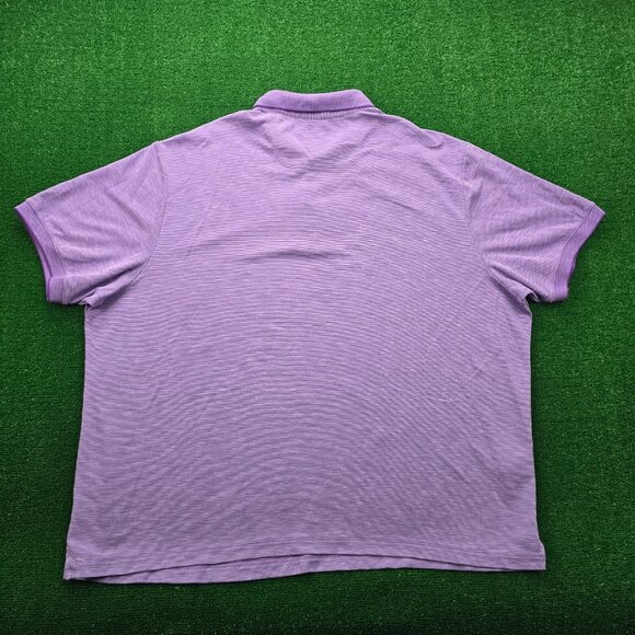 Tommy Bahama Island‎ Zone Polo Shirt Mens 3XLB Purple Golf Preppy Summer Beach - Picture 7 of 7